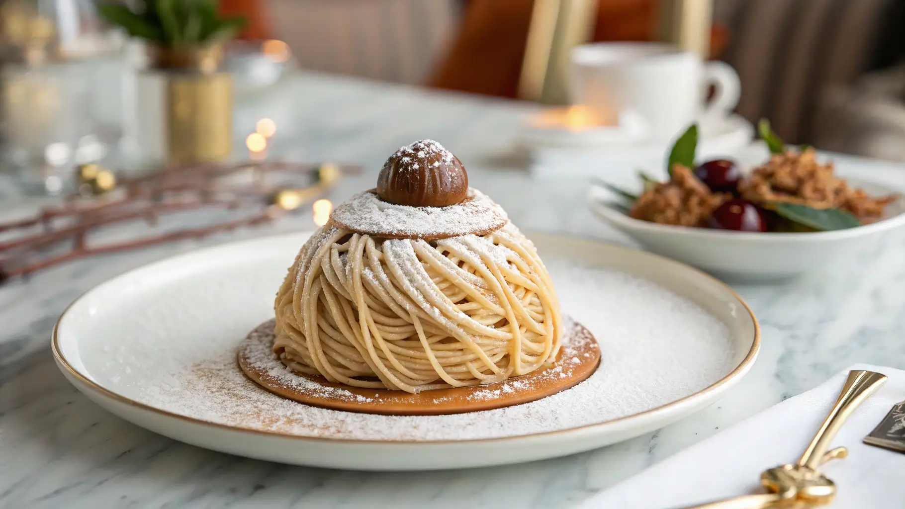 Mont Blanc Dessert