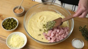cake jambon fromage
