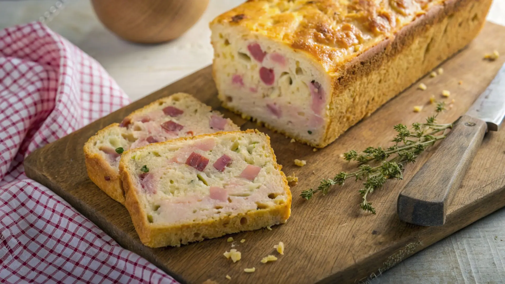 cake jambon fromage